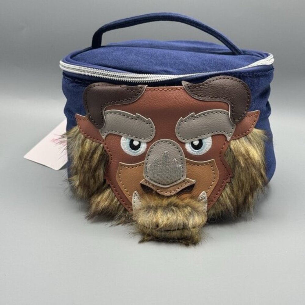 Disney Beauty And The Beast Velvet Train Case